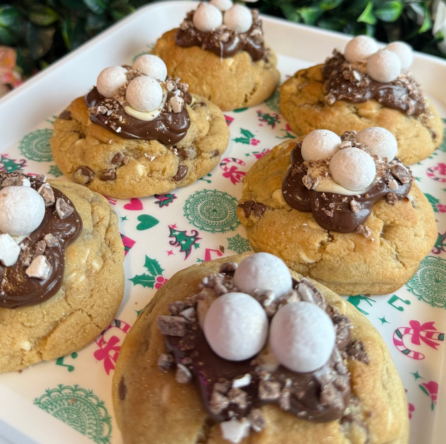 NYC cookie - Cadbury's snow balls